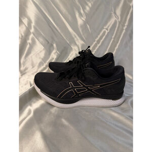 ASICS GlideRide Running Shoes Women’s 8.5 black/rose gold